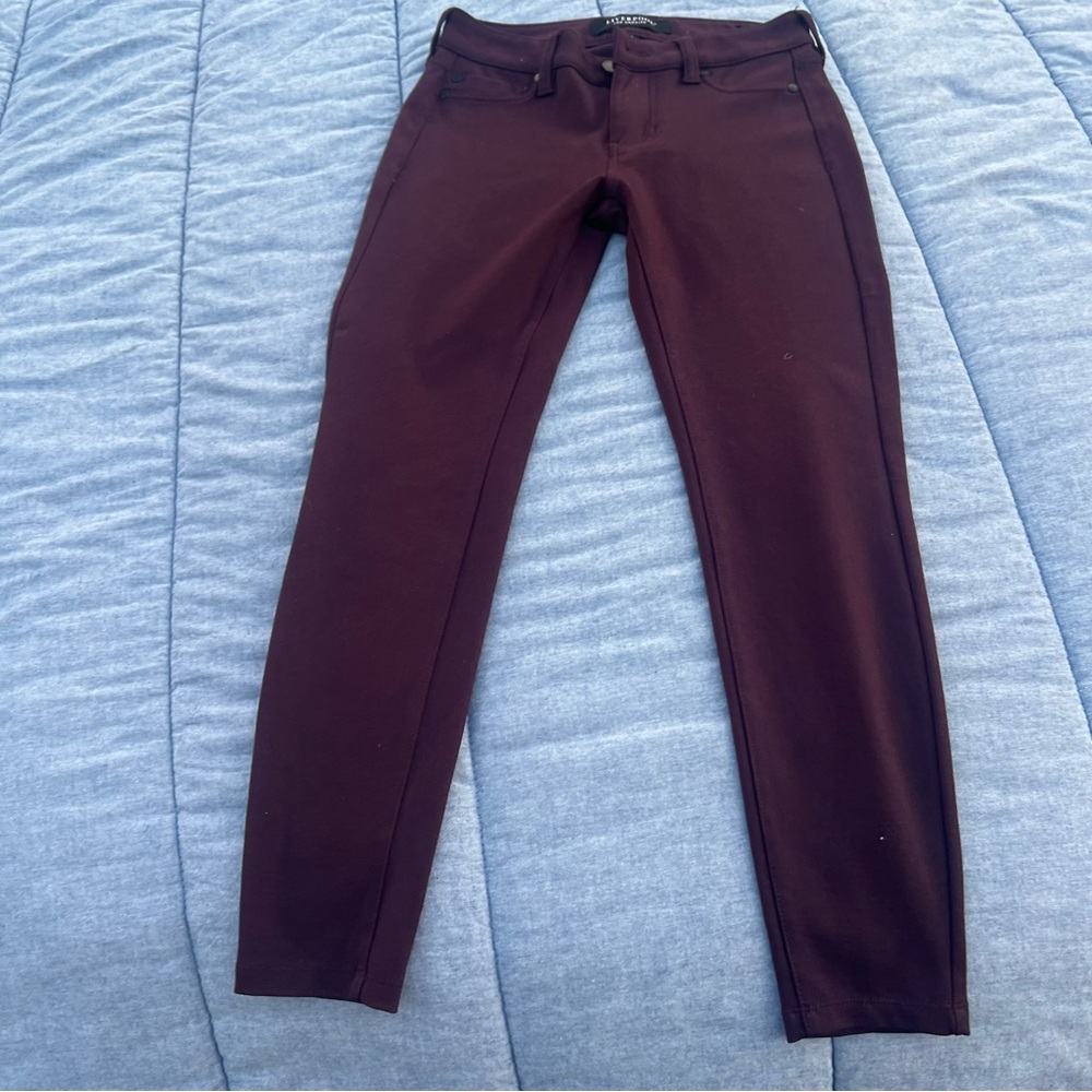 Liverpool Plum Skinny Jeggings Size 0 Petite 25”